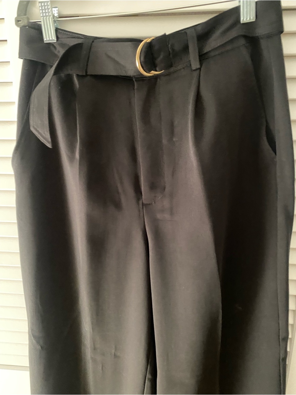7 For All Mankind Women's Pleated Wide Leg Trousers Size S